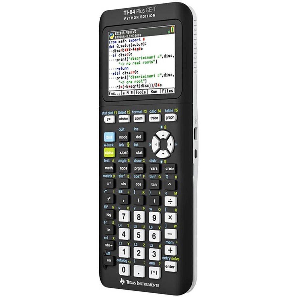 TEXAS INS. TI-84 PLUS CE-T Python Edition Grafik Hesap Makinesi