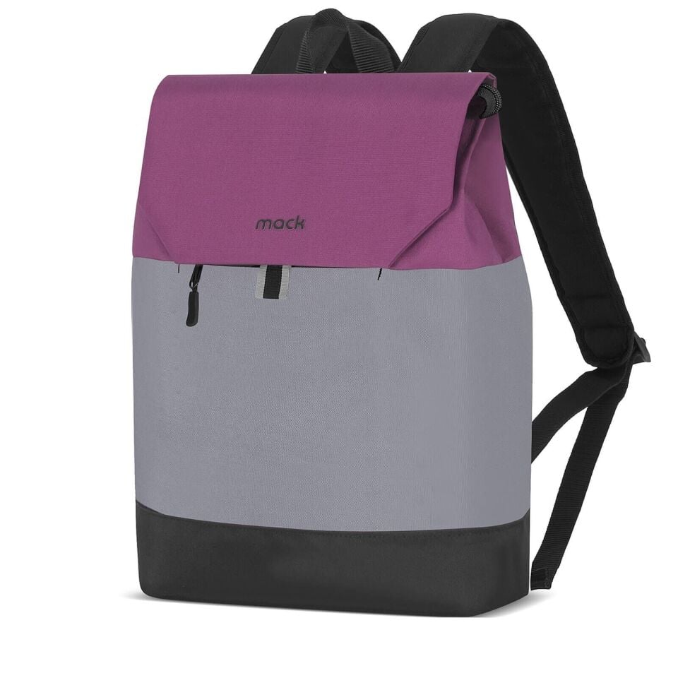 MACK MCE-1303 14.1 ZEN Eco Günlük Sırt Çantası Bordo Gri