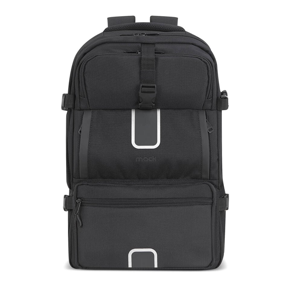 MACK MCE-1205 17.3 EXPLOR 26 Litre Eco Seyahat Sırt Çantası Siyah