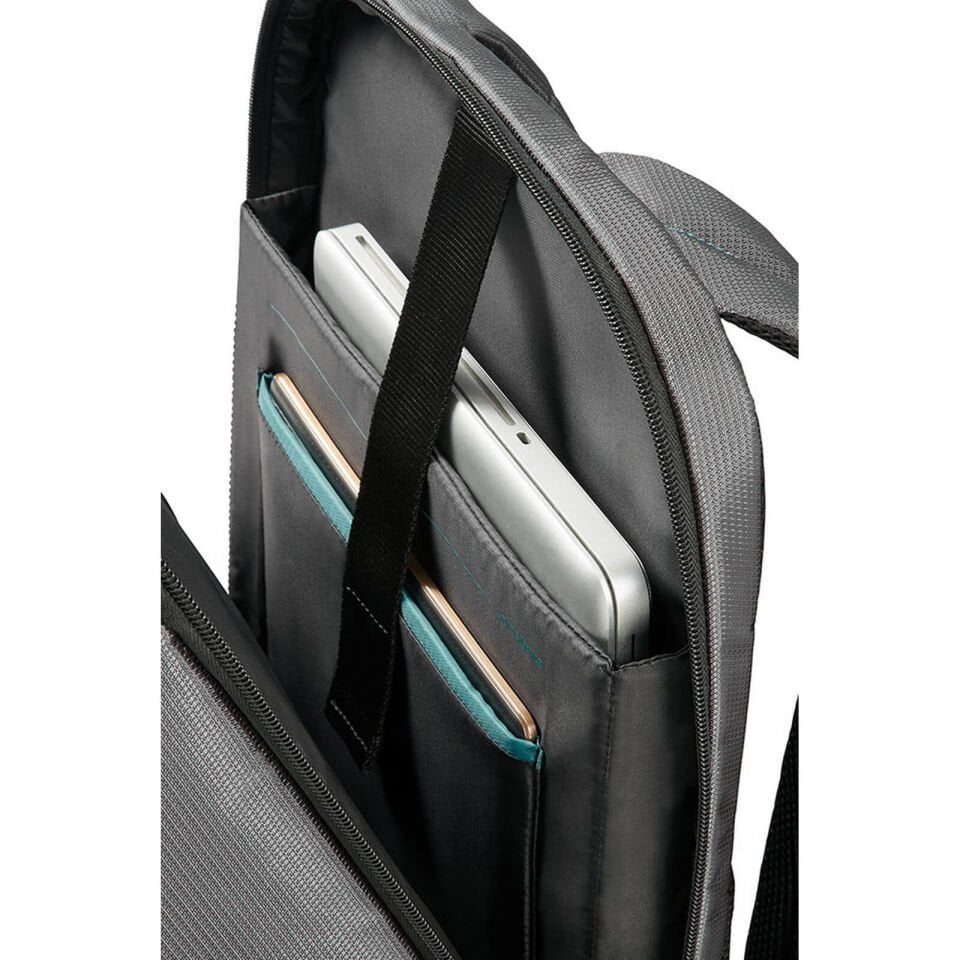 SAMSONITE 16N-09-004 14.1 Qibyte Notebook Sırt Çantası Antrasit